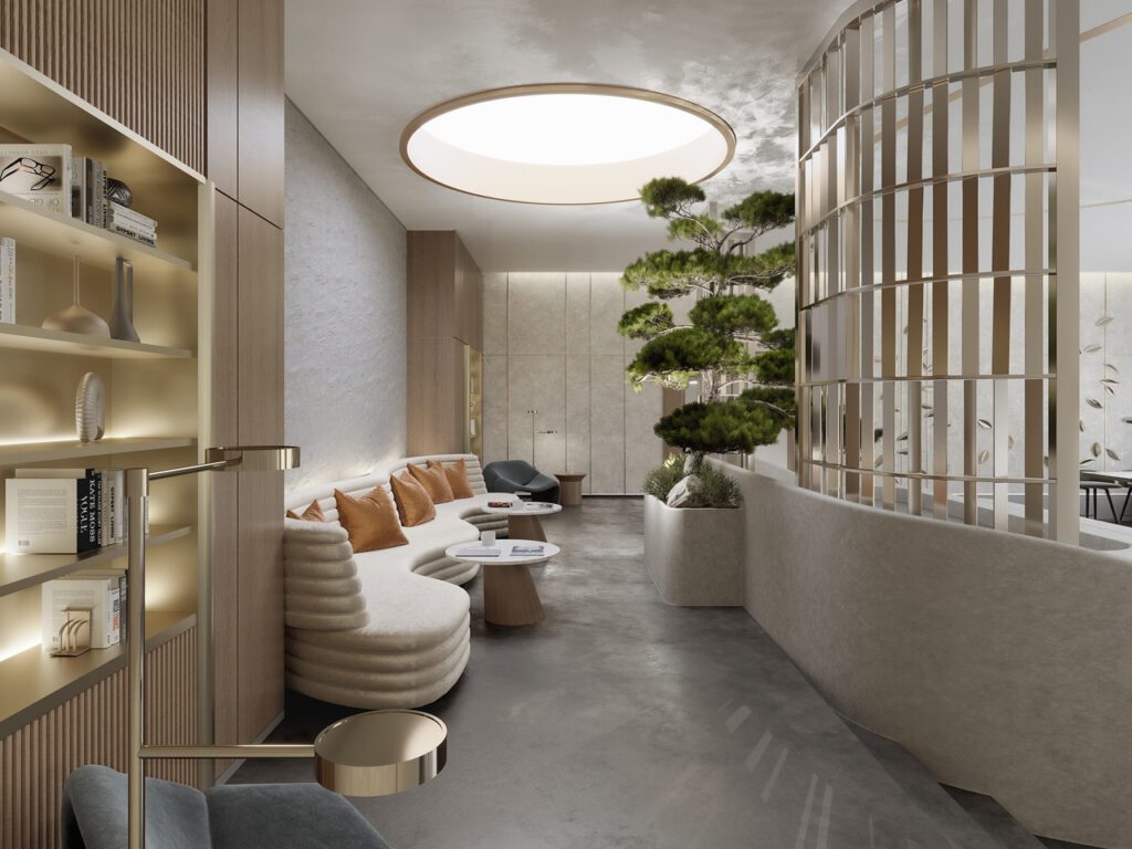 679350a7b384cb3c28d97c9d_The Crestmark - library lounge