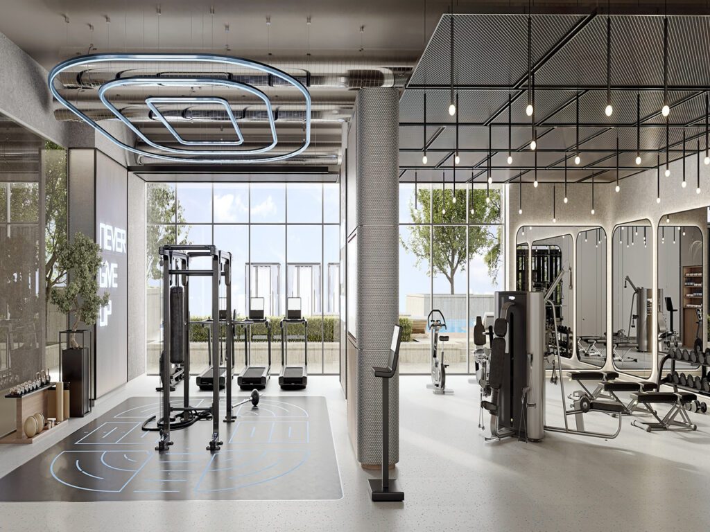 679350a8b384cb3c28d97cf2_The Crestmark - fitness studio